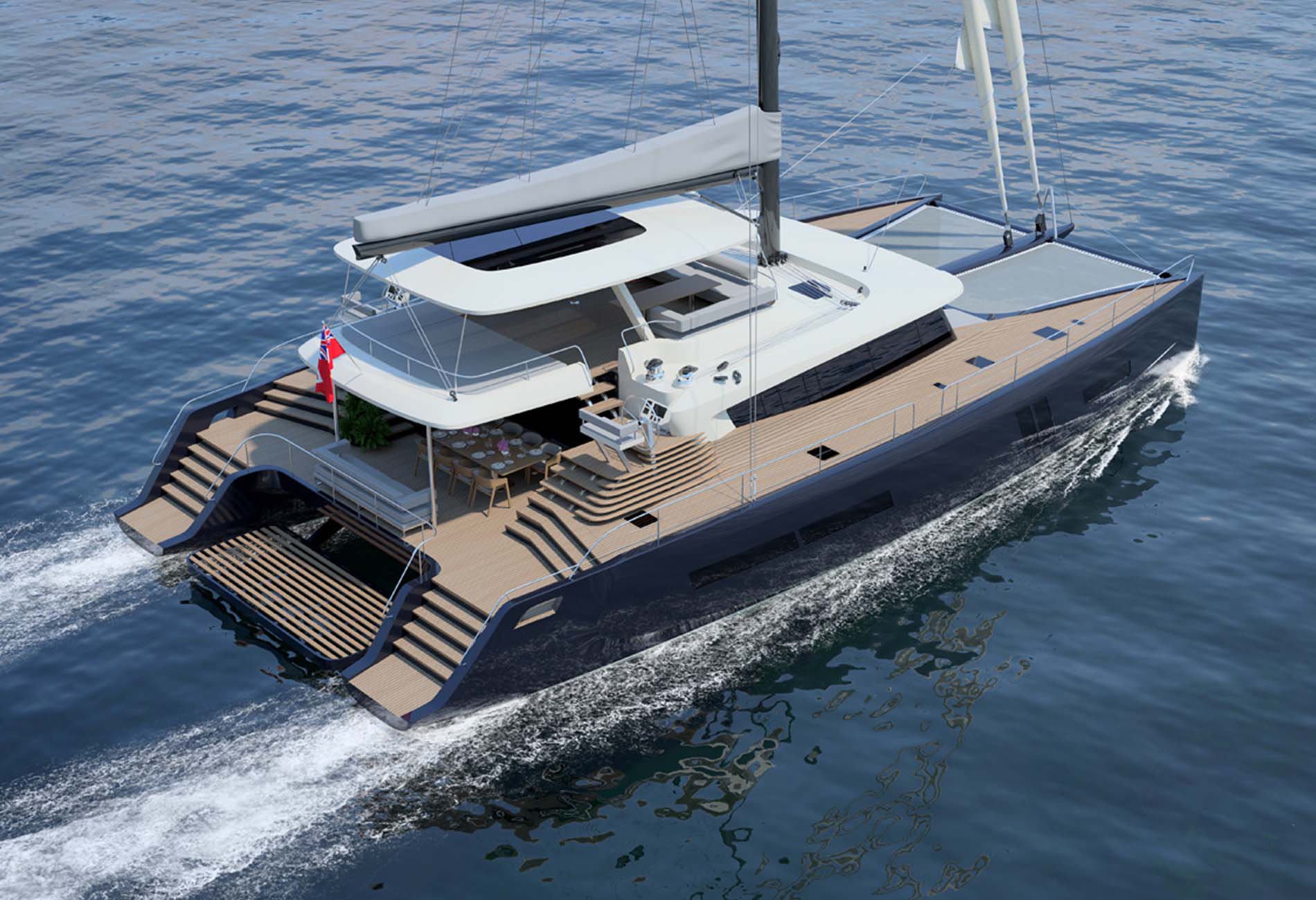 voilier catamaran voyage