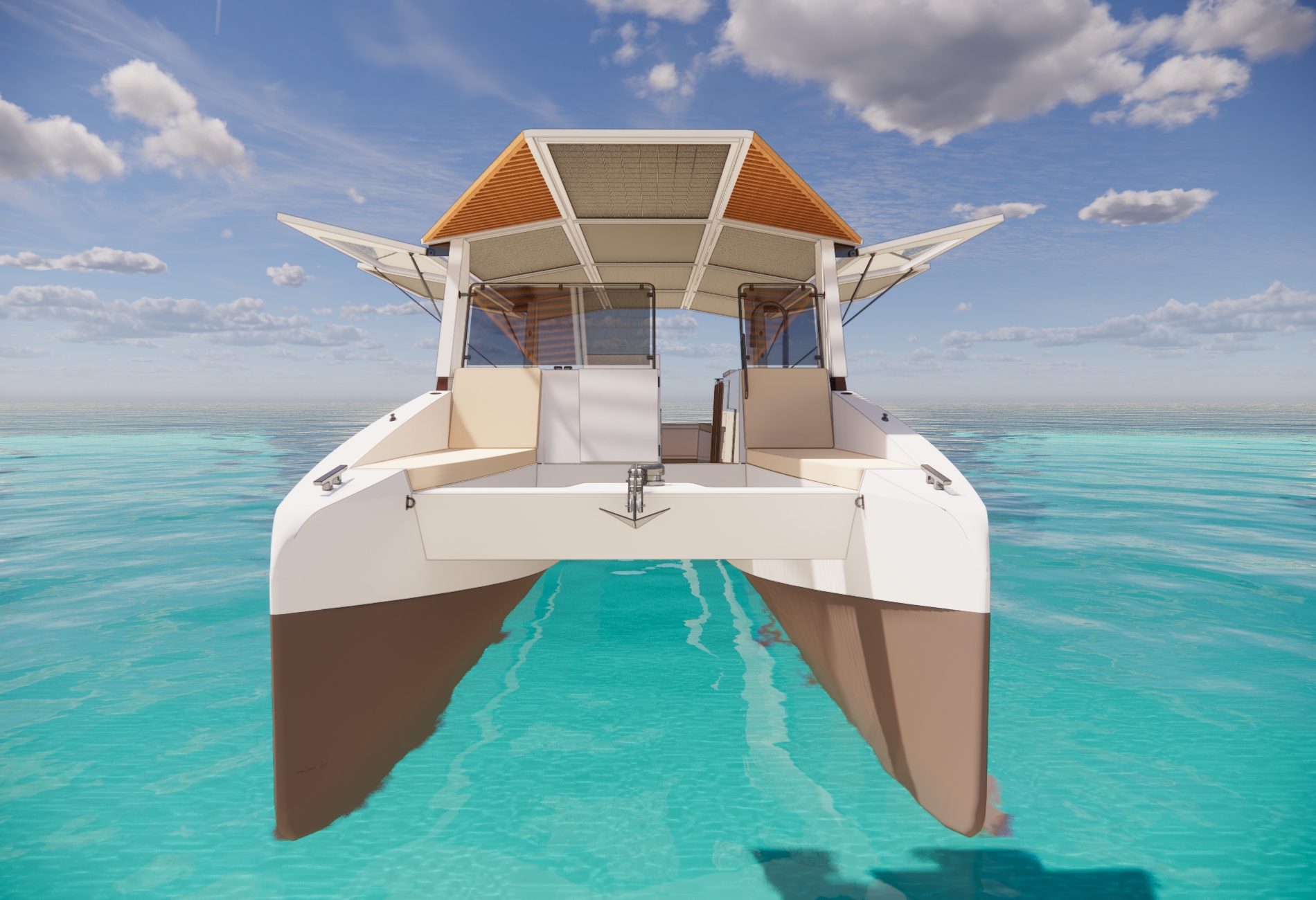 Millikan Boats - Catamaran électro-solaire autonome